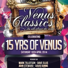 Venus Classics Podcast #13 - CELEBRATING 15 YEARS OF VENUS!!!!
