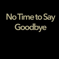 No Time to Say Goodbye