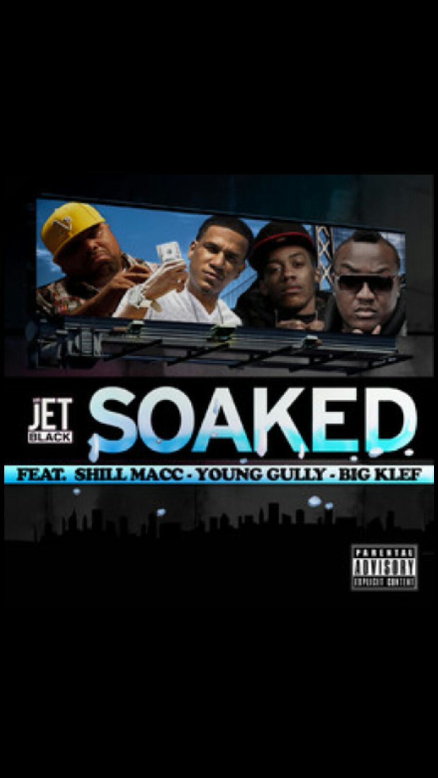 Jet Black ft. Shill Macc x Young Gully x Big Klef - Soaked [Thizzler.com]