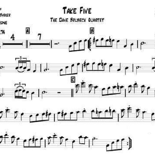 Take Five - just practicing.