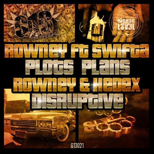 G13021 - ROWNEY - A. PLOTS PLANS | AA. ROWNEY & HEDEX - DISRUPTIVE - G13 RECORDS