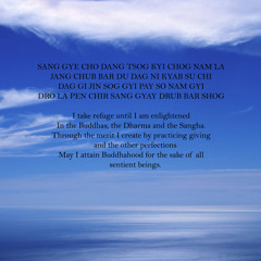 Refuge Prayer Tibetan
