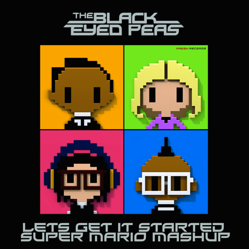 Black Eyed Peas vs Filip Riva & Toni Del Gardo - Lets Get It Started (Super Mario Mashup)