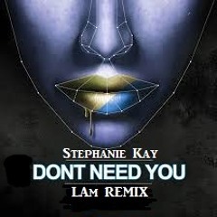LAm  Ft Stephanie Kay And New5ense Dont Need You   REMIX