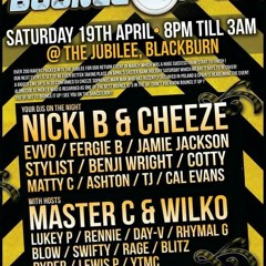 Bounce It Up Bank Holiday 19th April Promo Mix - DJ Cheeze & MC Wilko