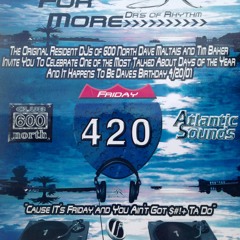 Live Set @ Club 600 North 4.20.2001 - Mixed by the Dr's of Rhythm