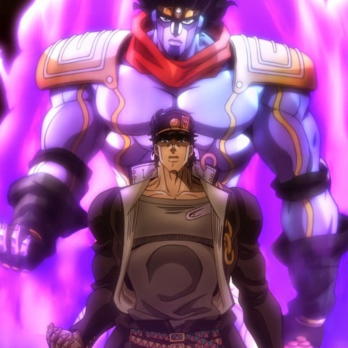 Make a jojo bizarre adventure stand that is muscular, robotic with