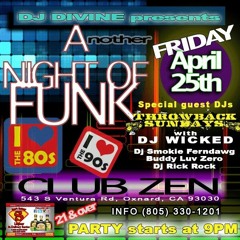 Night of Funk Friday April 25, 2014