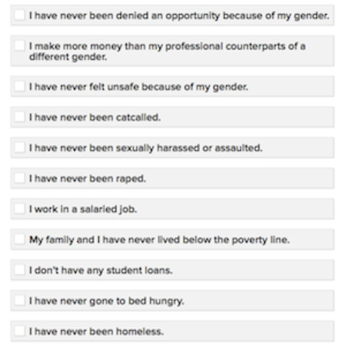 Jeff Dorchen interrogates Buzzfeed's Privilege Quiz and questions its authority.