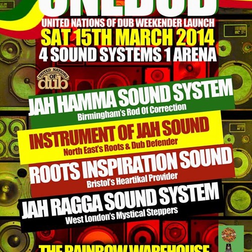 Jah Massive - Warrior Dub (as played by Instrument of Jah Sound System)@ OneDub 15.03.14