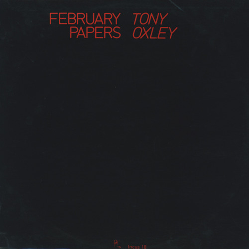 Tony Oxley - "Brushes" from February Papers