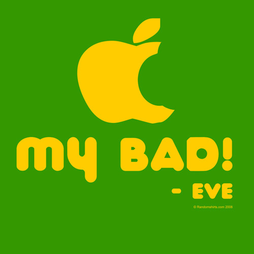 My bad i had. My bad. eve funs be like.