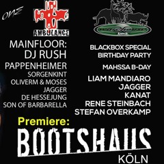 Moses&OliverM @ Ambulance Club Special - Bootshaus Köln - 19.04.2014