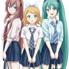 【VOCALOID UTAU MMD】Poker Face【Miku Rin Teto Defoko】(1)