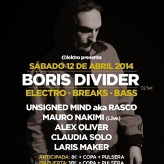 ELEKTRODOS. 21 April 2014. Special Ilektro party. Different DJ Sets and Mauro Nakimi Live