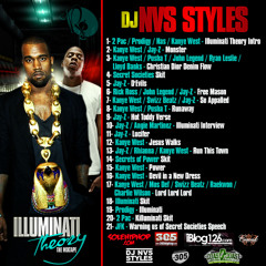 Illuminati Theory Mixtape V1 (Kanye West & Jay-Z) Mixed by DJ NVS Styles