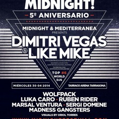FALCA DIMITRI VEGAS & LIKE MIKE @TARRACOARENA (TARRAGONA )