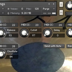 Gong Mix Trio - Kontakt Demo Gongland
