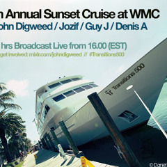 John Digweed, Guy J, Jozif, Denis A - The 13th Annual Sunset Cruise, Transitions 500 - 2014 WMC