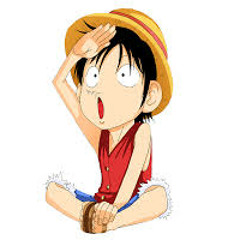 Luffy sing a weird song (I think) LOL
