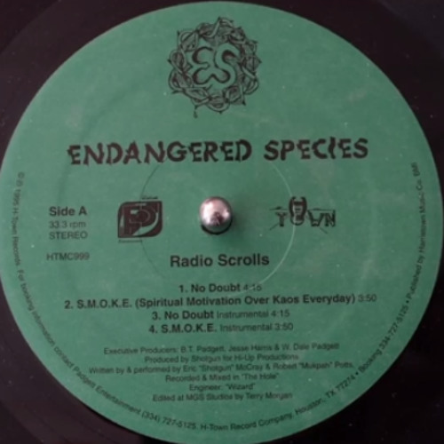 ENDANGERED SPECIES - NO DOUBT