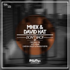 David Hat, Mhek – Don´t Back (JUST2 Funky Remix)