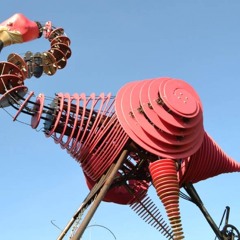 "Le Flamant" (spectacle déambulatoire de rue) - extraits