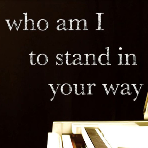 who am I to stand in your way - chester see