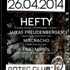 Lukas Freudenberger @ GOTEC CLUB (Karlsruhe, 26.04.14)