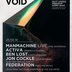 DJ Jon Cockle - Indigo Void 25 - 04 - 14
