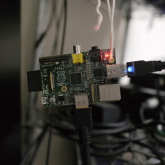 Raspberry Piに接続したHDDの音