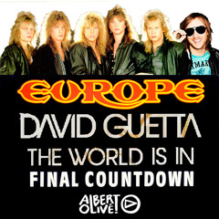 Europe vs David Guetta - The world is in final countdown (Albert Olive Mashup)