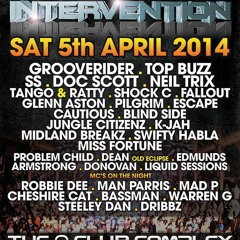 MissFortune set from Intervention @ The Q Club,Birmingham,  Apr 5th '14 Studio Mix
