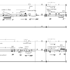 Reinhard Fuchs - Umwebt von leisem Schatten for string quartett - 2nd movement