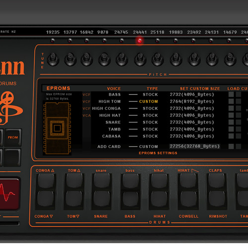 VLINN VST Linndrum LM-1 -- test 02 (rec On K7 Tape)