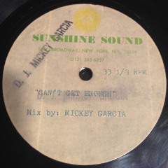 DJ MICKEY GARCIA 20 MINUTE 1981 DISCO BATHROOM SUNSHINE SOUND METAL PLATE MIX