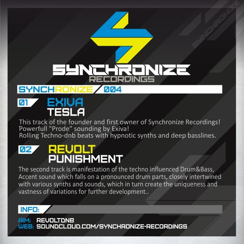 01 Exiva - Tesla (Original Mix) [SYNCHRONIZE004] OUT NOW!!!