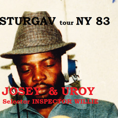Sturgav tour New York  1983 Josey  Uroy & Inspector Willie