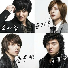 Lover- boys over flowers  at South Korea