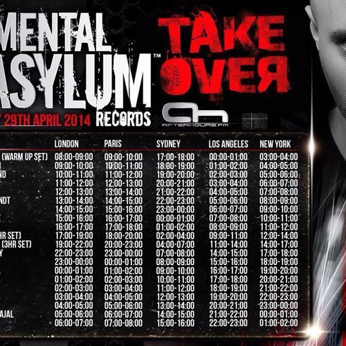 Eddie Bitar - Guest mix for Mental Asylum on AHFM - 29.04.14