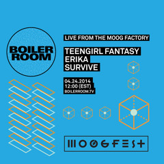 Erika Boiler Room x Moogfest Live Show