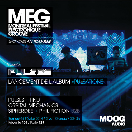 Pulses Live @ Pulsations Album release party / MEG A/V Showcase 2014-02-15