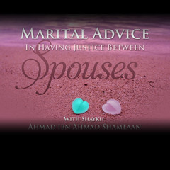 Marital Advice in having Justice Between Spouses