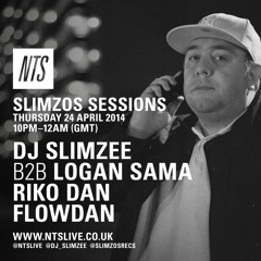 Slimzos Sessions 001 – Slimzee b2b Logan Sama w/ Riko Dan & Flowdan (NTS 24/4/14)