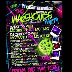 ProGression - The Warehouse Party - DJ Matrix With MC Tazo B2b MC Stretch - Friday May 2nd 2014