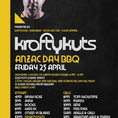 J-Slyde & Dave Juric - Krafty Kuts Anzac Day BBQ