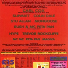 SLIPMATT-VIBEALITE - CARL COX BIRTHDAY PARTY 29.07.94