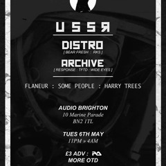 USSR @Audio Brighton 06/05/14 Promo Mix.
