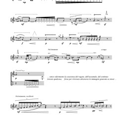 Carla Magnan: Percorsi (2008) for flute
