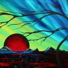 Blood Red Moon - David McWilliams & My Hot air Balloon